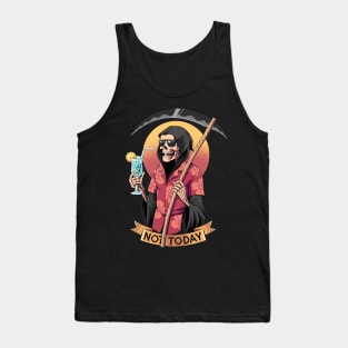 grim reaper x not today Tank Top